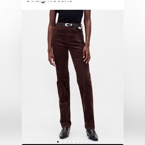 GAP Brown Straight Leg Pants
